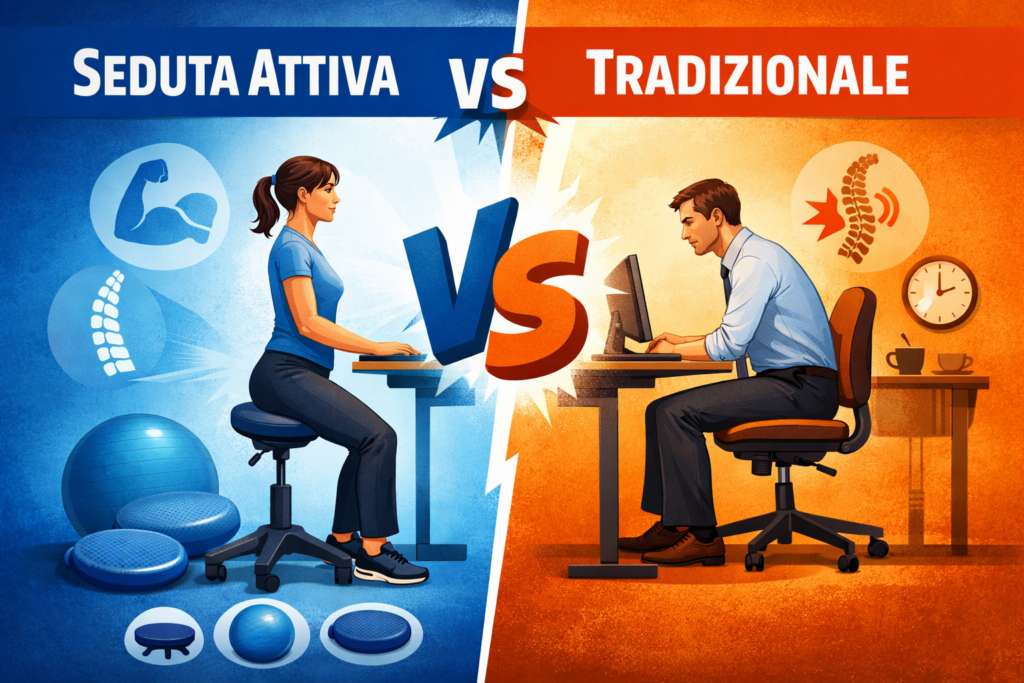 Seduta Attiva vs Tradizionale