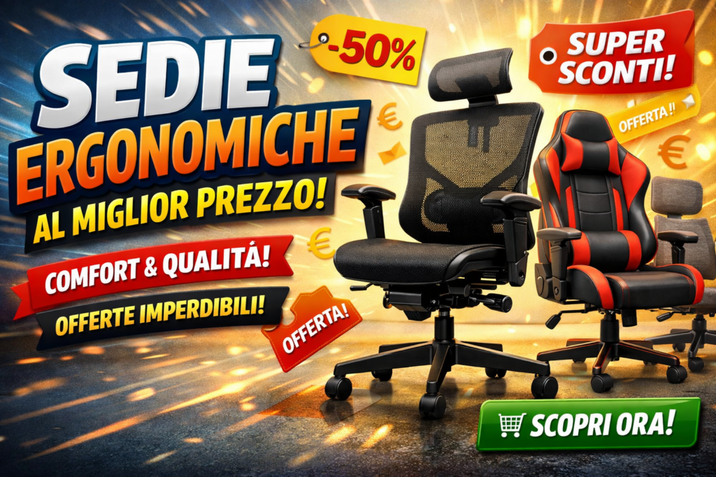 comprare sedie ergonomiche